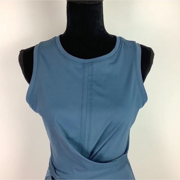 HALARA TIE UP FRONT CUT OUT MINI DRESS - Picture 6 of 9